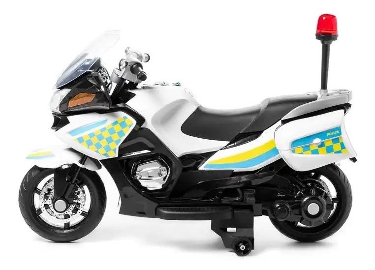 Moto Infantil de Policia Pro 12v para ninos ruedas goma 3 7 ANOS Coches electricos y motos para ninos a bateria 12v con mando RC quads infantiles tractores infantiles camiones para ninos realizamos en...
